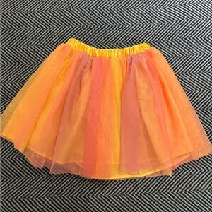 Old Navy Orange and Pink Tutu Skirt, Size 5T